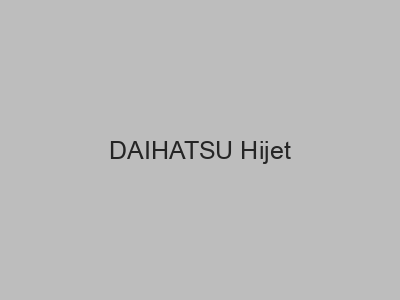 Enganches económicos para DAIHATSU Hijet
